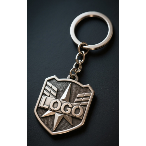 Custom Metal Keychain with Personalized Design