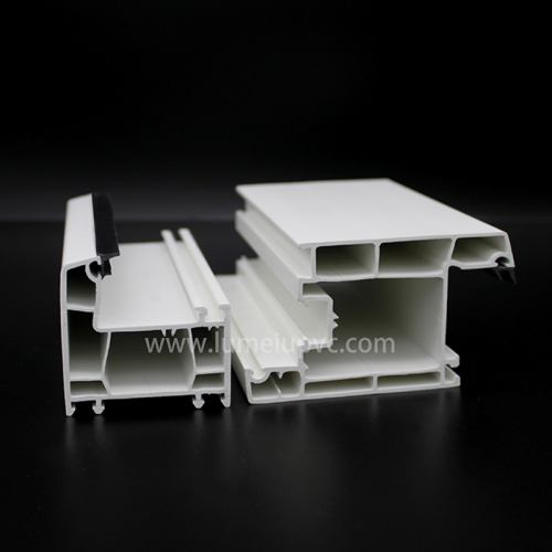 Profil UPVC Plastik Seri 60mm / Profil PVC Ekstrusi
