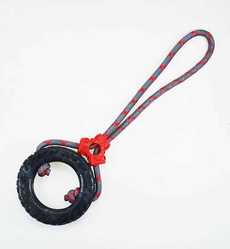 Durable TPR Tire Dog Toy