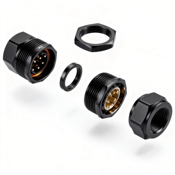 M12 4 Pin D Coded Waterproof