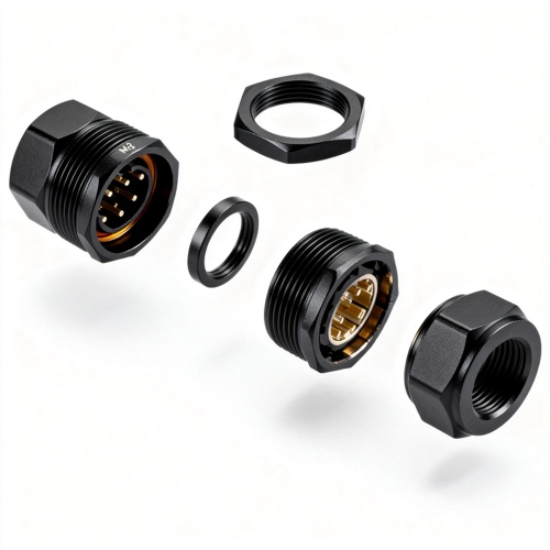 M12 4 Pin D Coded Waterproof