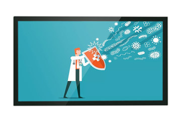 Large Format Sizes Touchscreen LCD Monitors