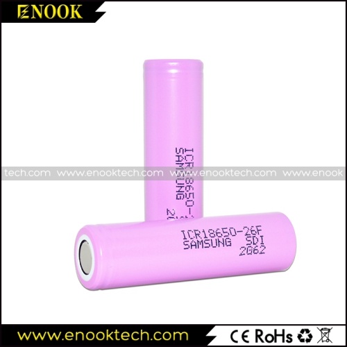 Lowest Price of Samsung 26F 2600mAh Cell