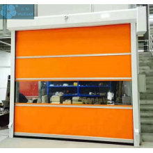 Electric aluminium alloy warehouse rolling door