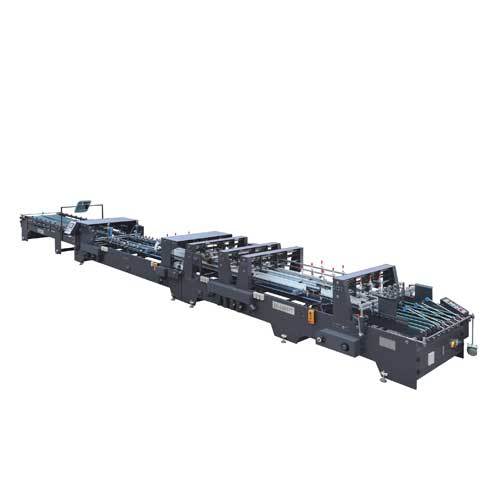 Tự động sụp đổ dưới thư mục Gluer máy