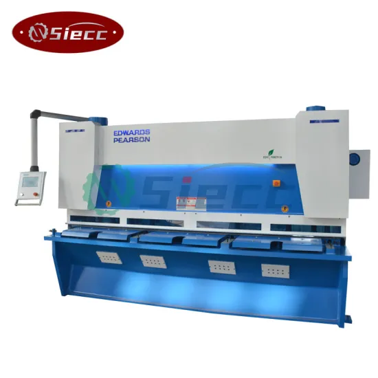 Automatic Shearing Machine: QC12K/Y 6x5000 12x8000 Bench Shear for Metal Guillotining