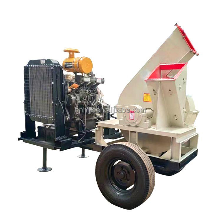 Wood Chipper Machine for Industrial Diesel Engines in Manufacturing Plants