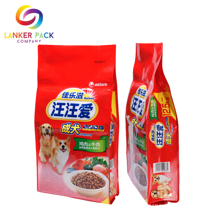 Fad Approved Zipper Gusseted Plastic For Pet Food