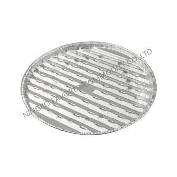 Aluminum foil container BBQ oval tray