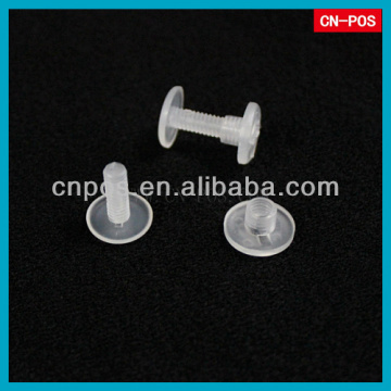 semi-transparent plastic connector for holding with goods