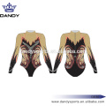 Akanjo lava lava sublimated gymnastics leotard ho an'ny zazavavy