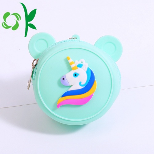 Cartoon Silicone Coin Storage Torebka Torba Dziewczyny Portfel