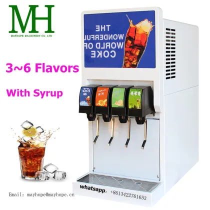 4 Flavor Coca Cola Vending Machine Pepsi Cola Post Mix Machines