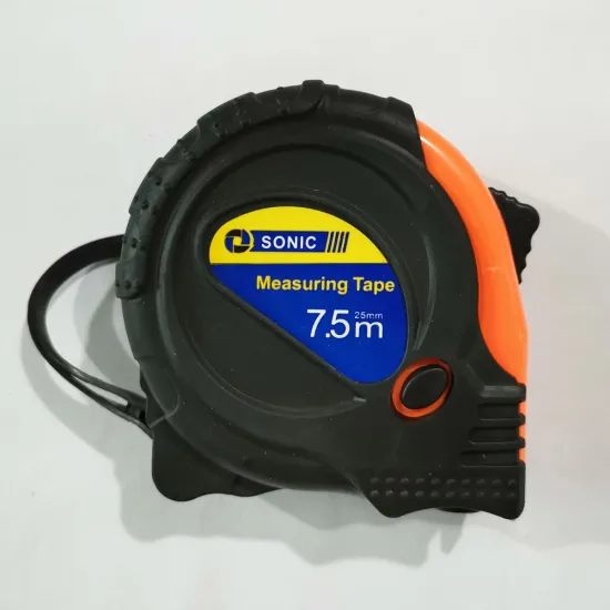 Classical Tape Measure Three Locks Rubber Covered