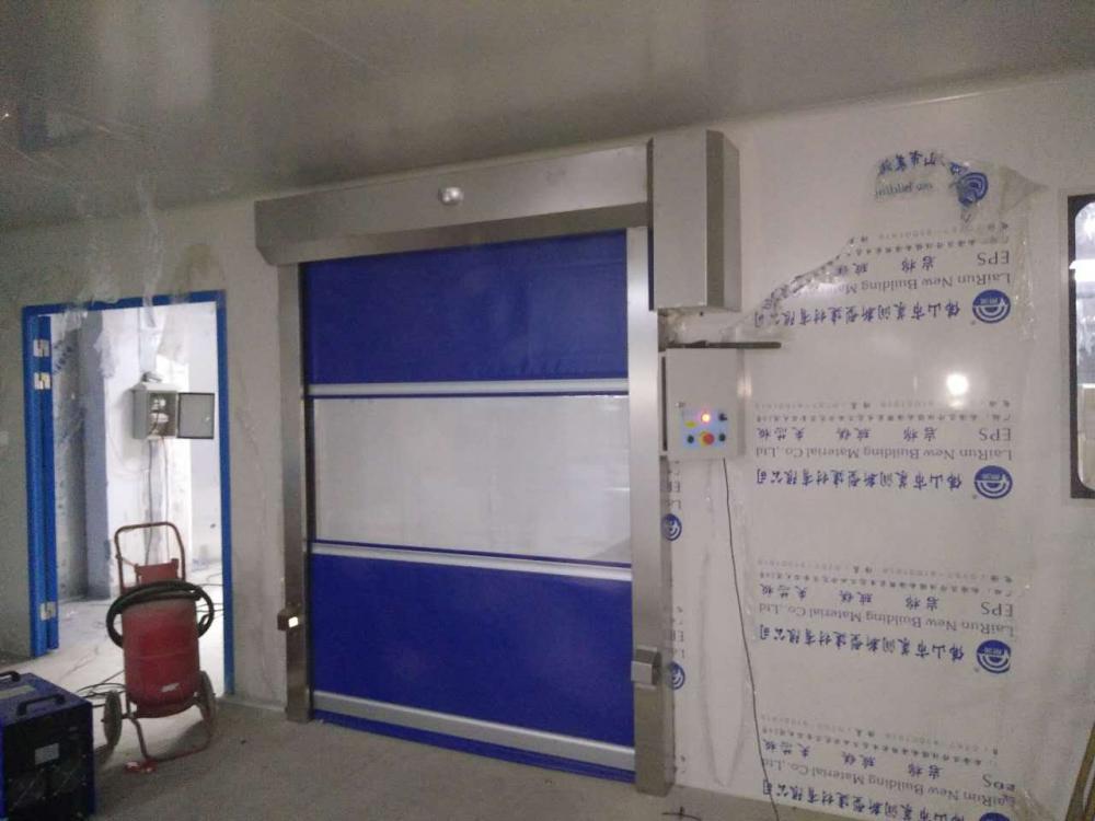 Industrial PVC Roll up high speed door