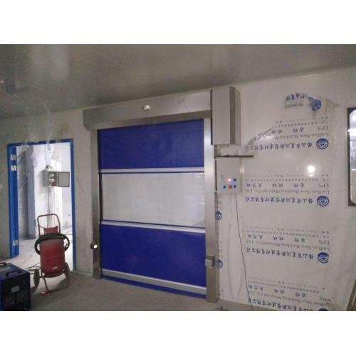 High speed roll up door