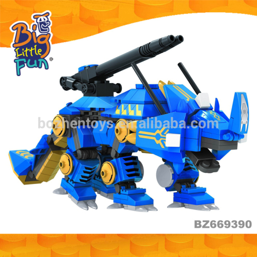 Wholesale space mecha super hero fighting robot toys plastic building block toys for kids