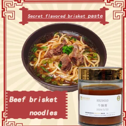 Secret flavored brisket paste