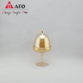 3 PCS/SET plating amber cake stand cake plate