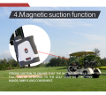 Rangefinder laser kompensasi jarak golf dengan magnet