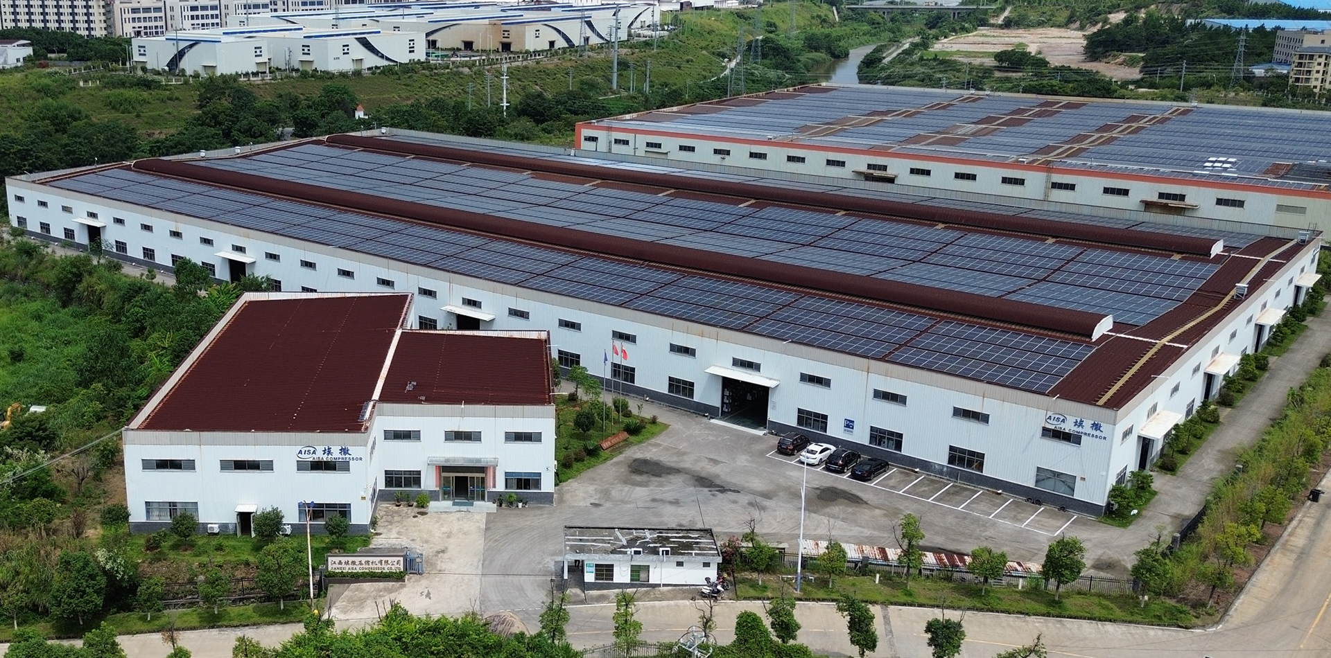 Air compressor factory