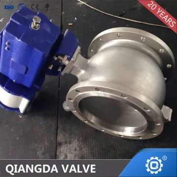 Api608 V Port Flanged Ball Valve FS FB LV OP