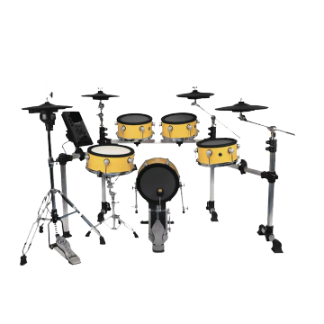 Hailun H2 Professional Electric Drum: Customized Jazz Drum with Silicone and Solid Wood