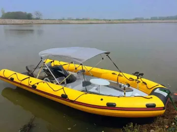 inflatable rescue boat combined boat matched with PWC/jet ski/wave runner for sale for familay use