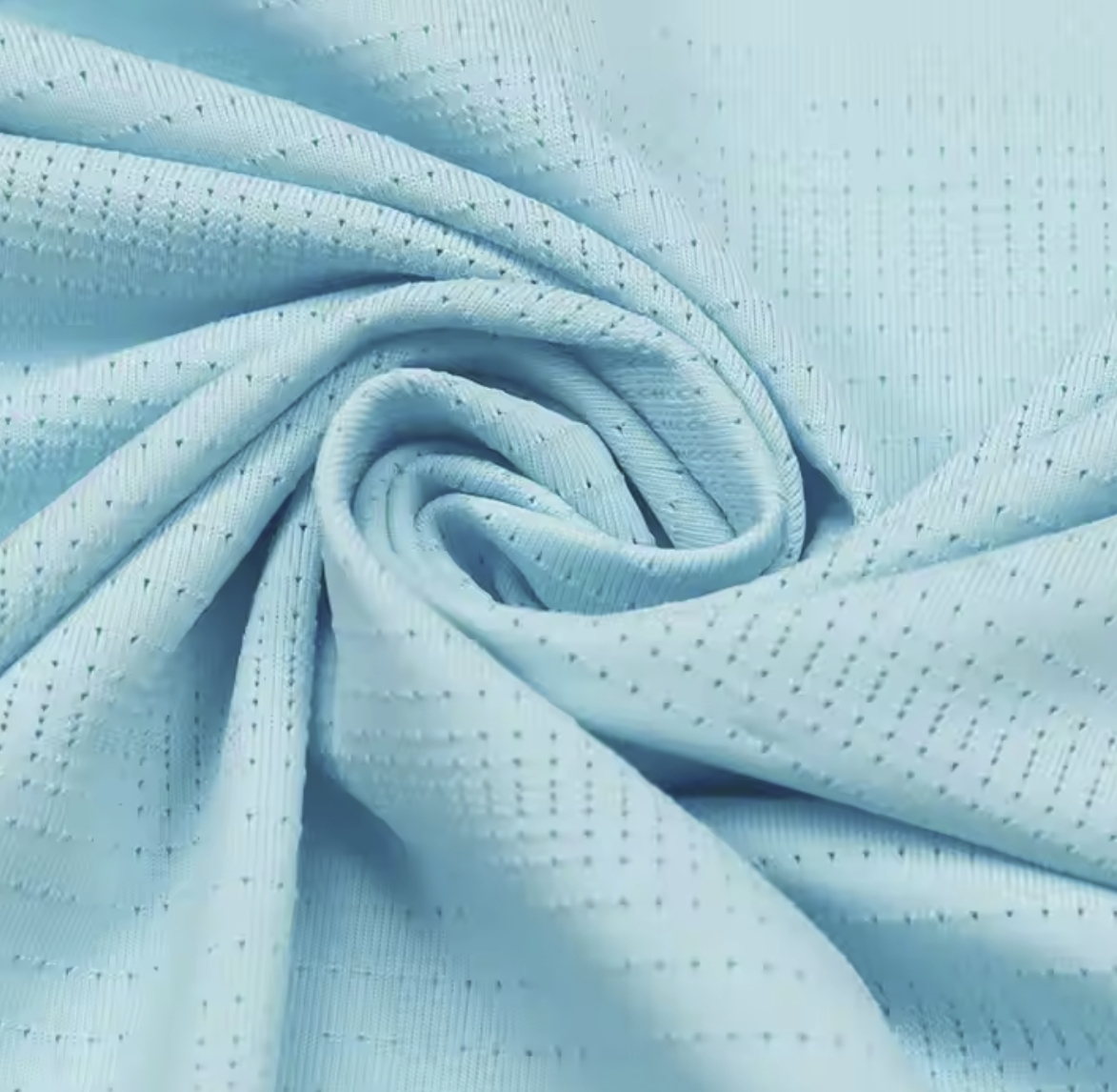 Tela de malla de seda de hielo para camiseta de yoga