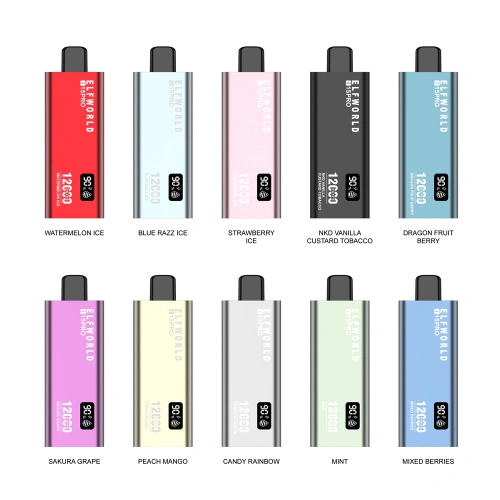 Asl 12000 puffs bir martalik peniyalik elf olamenti Xitoy ishlab  chiqaruvchisi