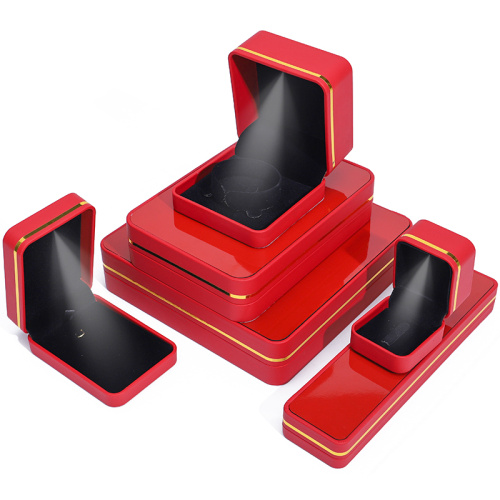 Customized Luxury Jewelry Boxes with LED Lights
