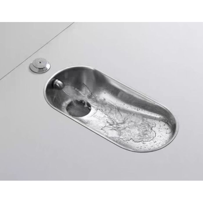 Hochwertige Edelstahl -Hocktoilette