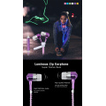 Luminous Metal Earphone Glow In The Dark