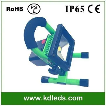 IP65 Outdoor 10W rechargeable spot lighting