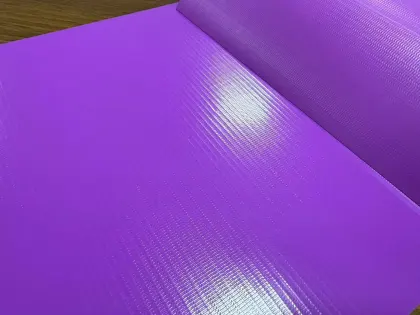 500gsm Purple Waterproof PVC Laminated Tarpaulin