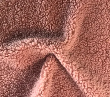 100% polyester double side micro sherpa fleece fabric