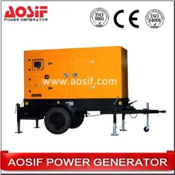 AOSIF electric movable genset with trailers