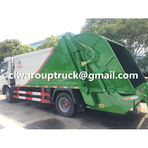 DFAC 6CBM Garbage Compactor Truck For Sale