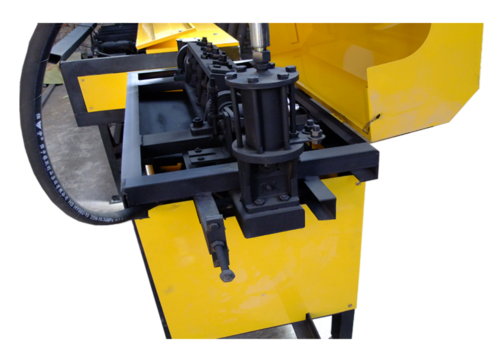 Steel bar straightening and bending integrated machine 