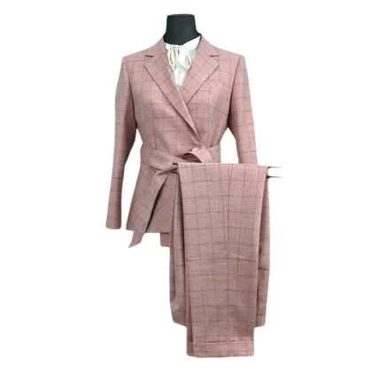 J235 Blazers ladies blue women coat career office work wear clothing formal blazer jacket women