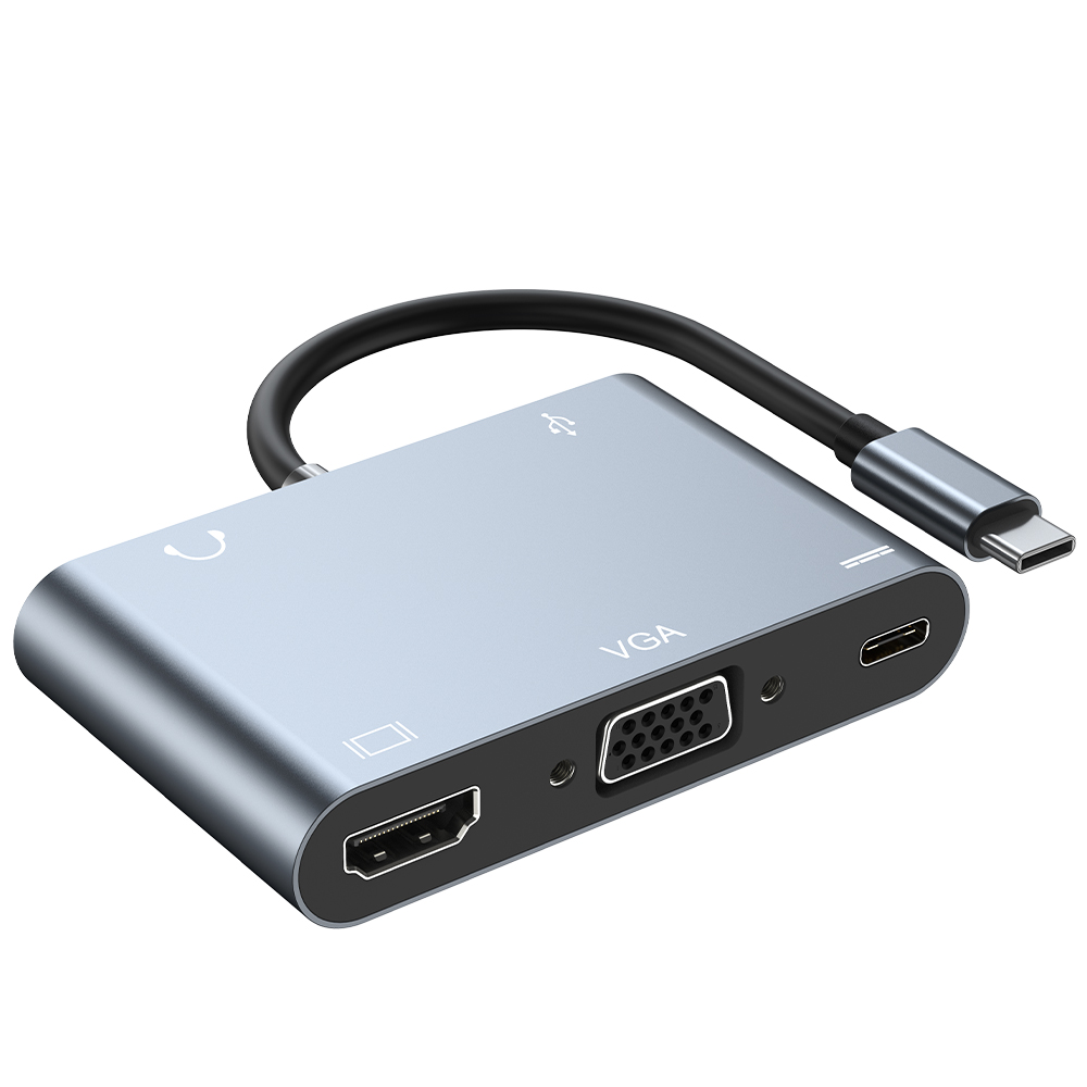 USB 3.0 C hub met 87W stroomafgifte