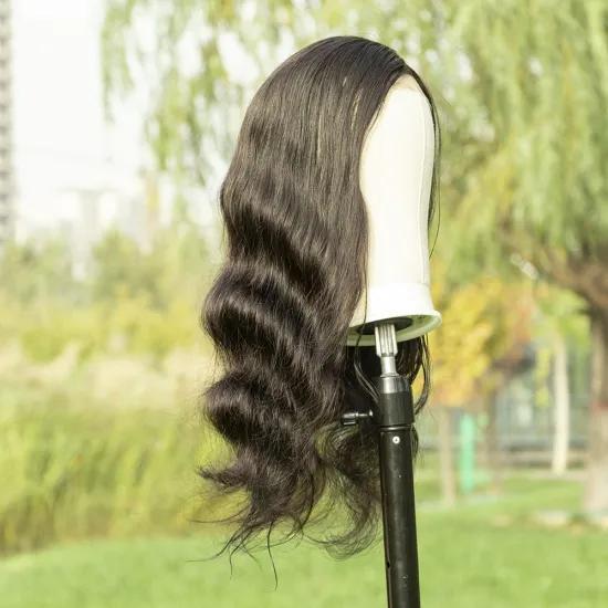 10A Body Wave Lace Front Human Hair Wigs For Women 150% 180% 210% Density 4*4 Lace Silk Frontal Closure Wig