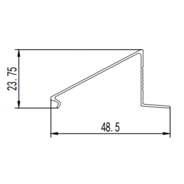 HRB52 Personalizar el molde de perfil de ventana Casemetn de aluminio