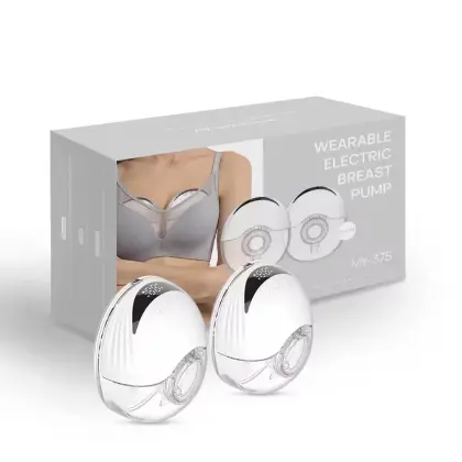 Five-speed adjustment hands-free breast pump
