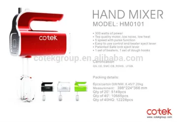powerful electric hand mixer with top quality motor/ electric hand mixer
