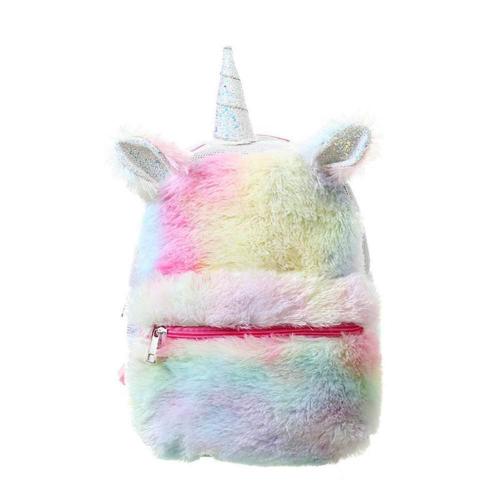 MINI 3D UNICORN PLUSH BACKPACK-0