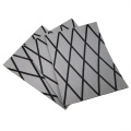 Feuille de diamant marine EVA gris clair et noir