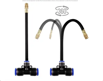 Universal Adjustable Automatic Watering Device: Atomizing Spray Balcony, Garden, Potted Plant, and Lawn Irrigation Sprinkler Nozzle for Gardening