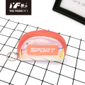 Sport style laser TPU coin purse