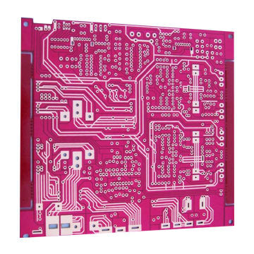Double-sided PCB with Immersion Gold, 1.0oz Final Copper and 0.3mm Minimum Track
